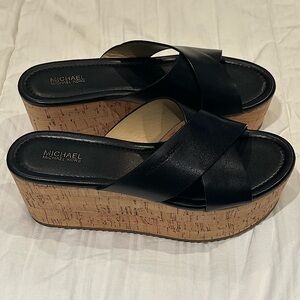 Michael Kors Vivianna Slide in Black
